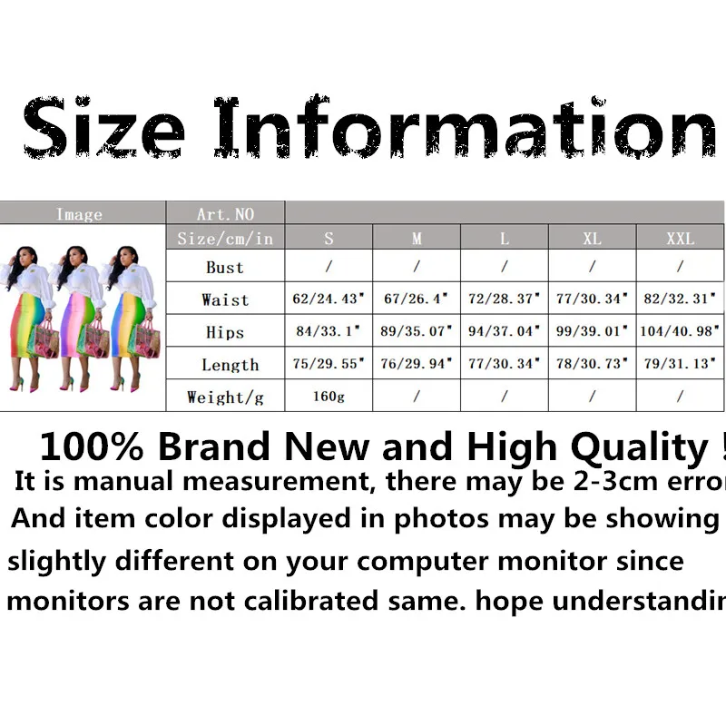 Летние модные женские с принтом радуги юбки для женщин большие бедра офисные женские туфли стиль темперамент коммутируют высокая талия