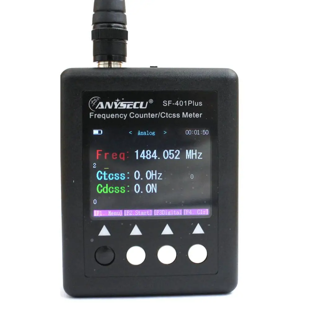 

Frequency meter SURECOM SF-401 plus Frequency Counter 27Mhz-3000Mhz Radio Portable Frequency meter with CTCCSS/DCS Decoder