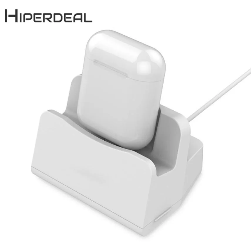 HIPERDEAL Новый Док станция кронштейн аксессуары держатель для зарядки Apple Airpods iphone