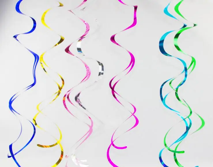 new6pcpack ceiling hanging swirl decoration metallic for wedding christmas halloween birthday party decoration - Halloween Ceiling Decorations new6pcpack ceiling hanging swirl decoration metallic for wedding christmas halloween birthday party decoration - Halloween Ceiling Decorations