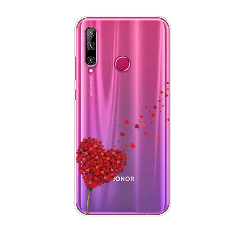 Silicone Case for Huawei Honor 10i Soft TPU Cover for Honor 10i HRY-LX1T Transparant for Honor10i 10 i 6.21 inch 10i Honor10 (45)