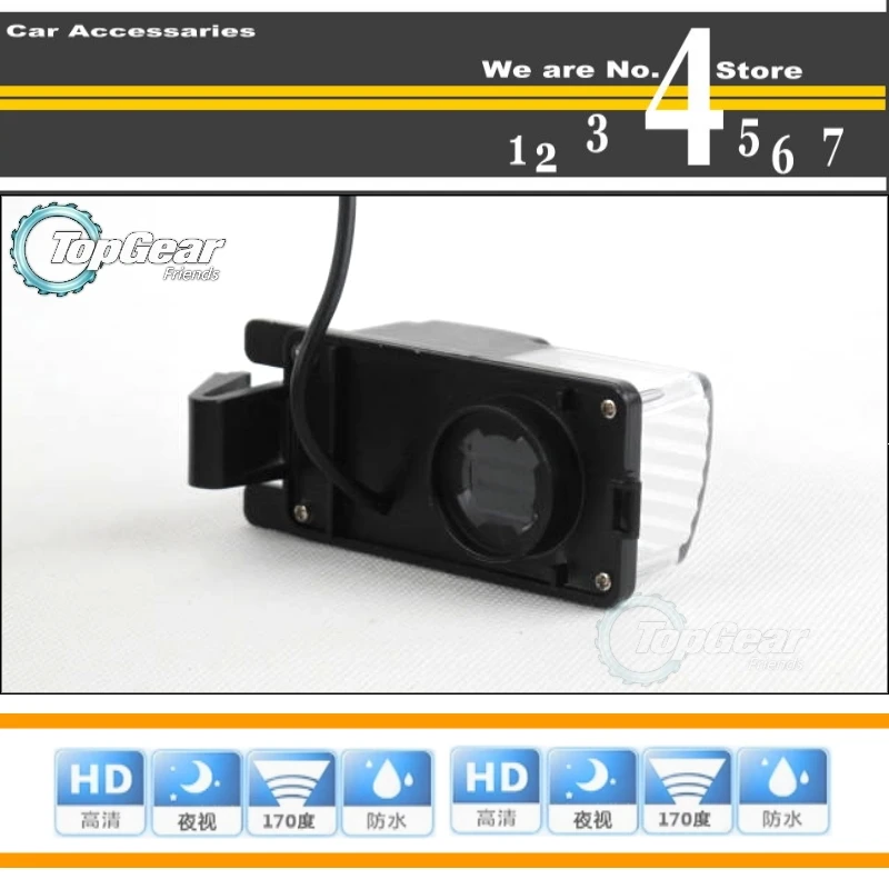 Для NISSAN Cube Z12 2008~ Автомобильная камера высокого качества камера заднего вида для PAL/NTSC для использования | RCA