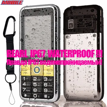 

Real IP67! Waterproof! Shockproof Dustproof Original FORME Dual Sim Outdoor Metal Cell Mobile Phone Better than stone v3 no.1 a9