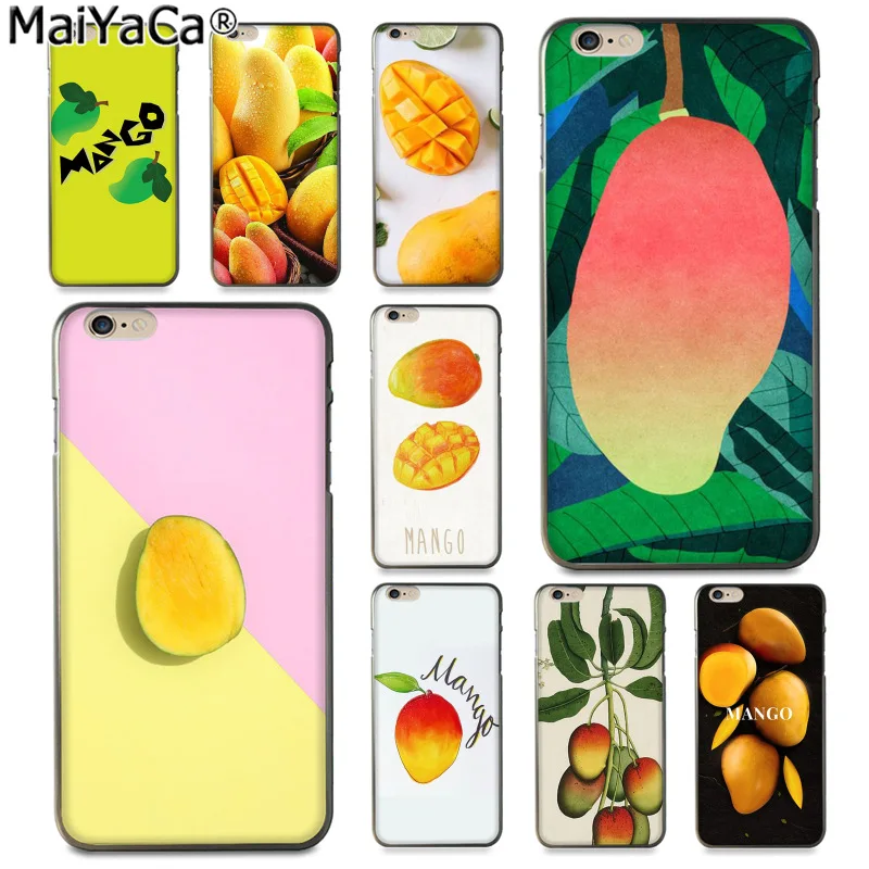 

MaiYaCa Fruit mango High Quality phone Accessories cover for Apple iphone 11 pro 8 7 66S Plus X 5S SE XS XR XS MAX Cover