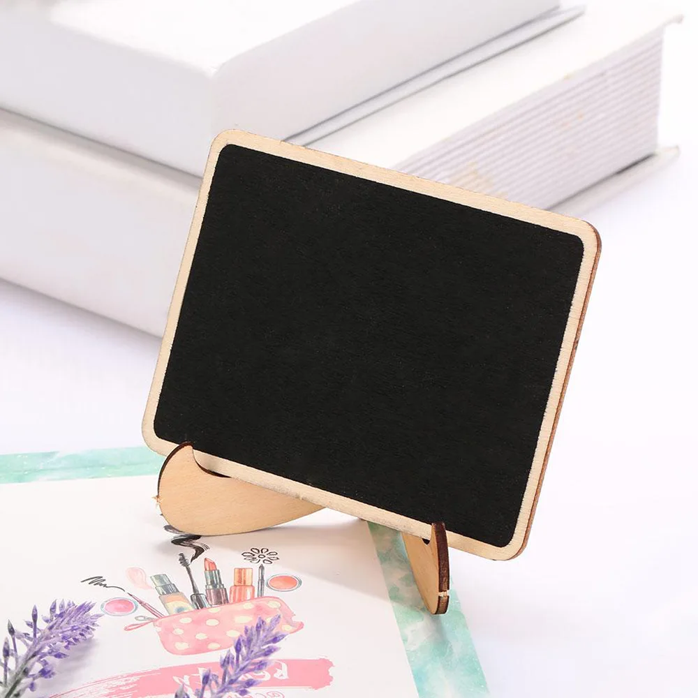 

15 PCS Wood Mini Chalkboards Signs Place Cards Chalkboards Blackboard Weddings Message Board Signs Party Decorations