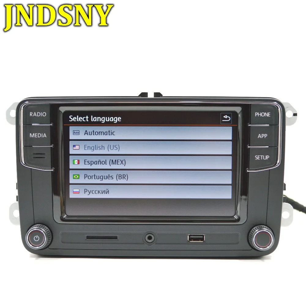 JNDSNY Android Auto CarPlay R340G RCD330G Noname RCD330 Plus MIB радиоприемник для VW Golf 5 6 Jetta CC Tiguan Passat Polo RCD510