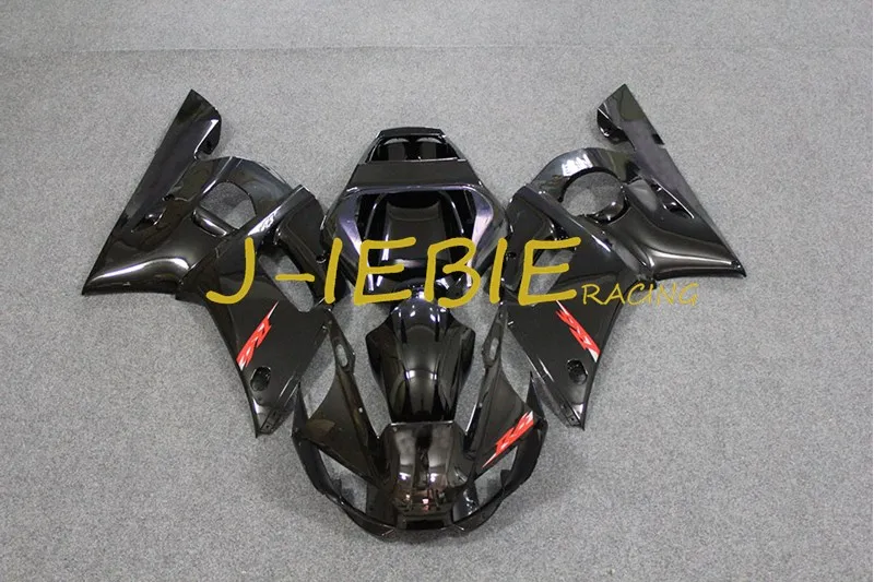 

Black red Injection Fairing Body Work Frame Kit for Yamaha YZF 600 R6 1998 1999 2000 2001 2002