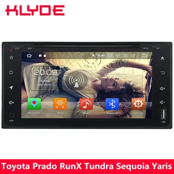 

KLYDE 4G Octa Core Android 8 7.1 4GB RAM 32GB ROM Car DVD Player Radio For Toyota Land Cruiser Highlander Majority Matrix Florid