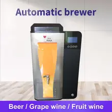 10L beer brewing equipment automatic one machine fermentation intelligent machine beer grape wine fruit wine automatic brewing household brewing machine 30l commercial beer mash kitchen equipment homebrew beer device 220v 2500w 1pc