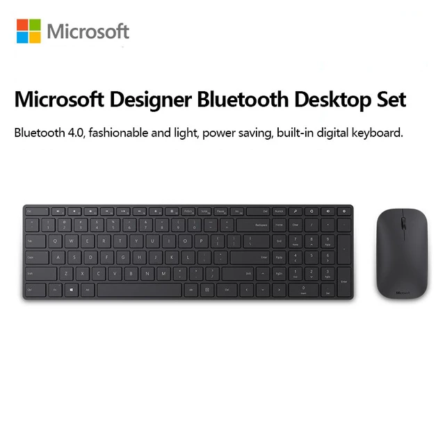 マイクロソフトデザイナー Bluetooth デスクトップセット軽量 ...
