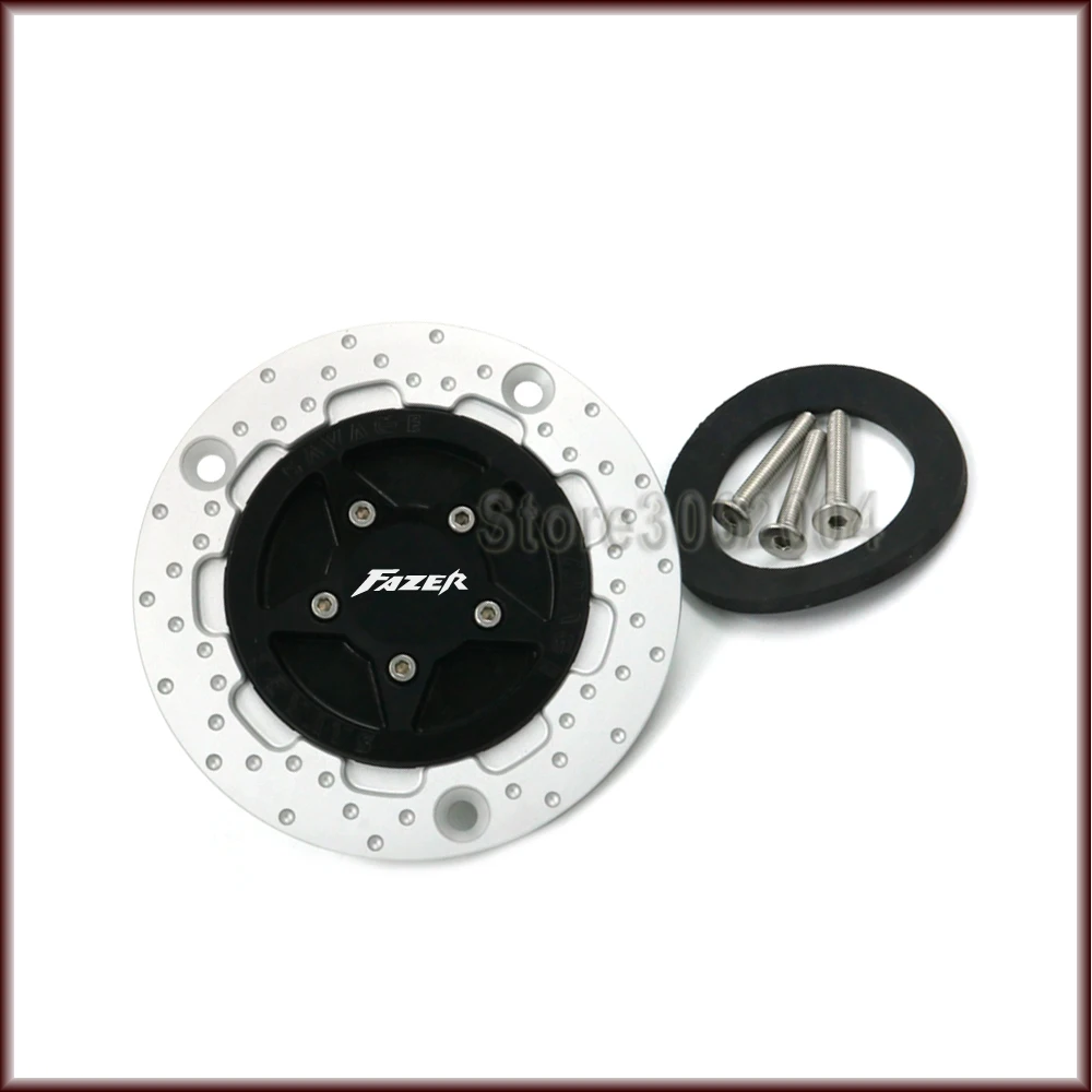 

For YAMAHA FZ1 FZ-1 FZ8 FZ-8 FZ6 FZ-6 FAZER 2004 - 2015 2014 2013 2012 2011 Motorcycle Accessories Gas Fuel Tank Cap Cover CNC