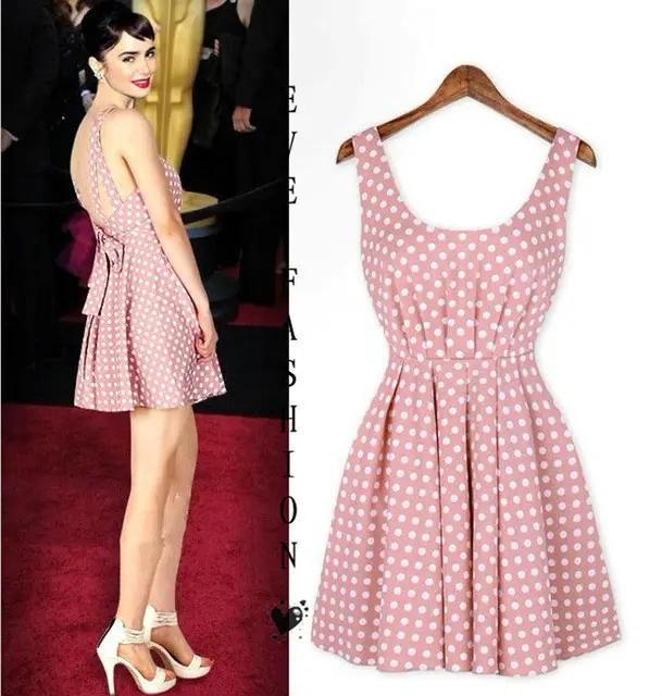 Pink White Dresses