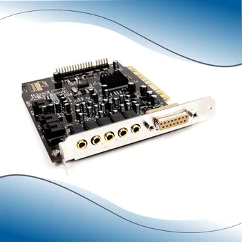 

Innovative technology 5.1SB0060 sound card gold version 5.1 audio rack PCI sound card microphone