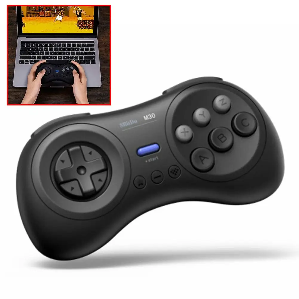 

M30 Wireless Bluetooth Gamepad Controller for 8Bitdo Sega Genesis Mega Switch