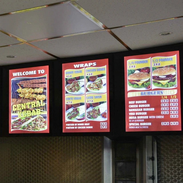 6pcs fast food restaurant