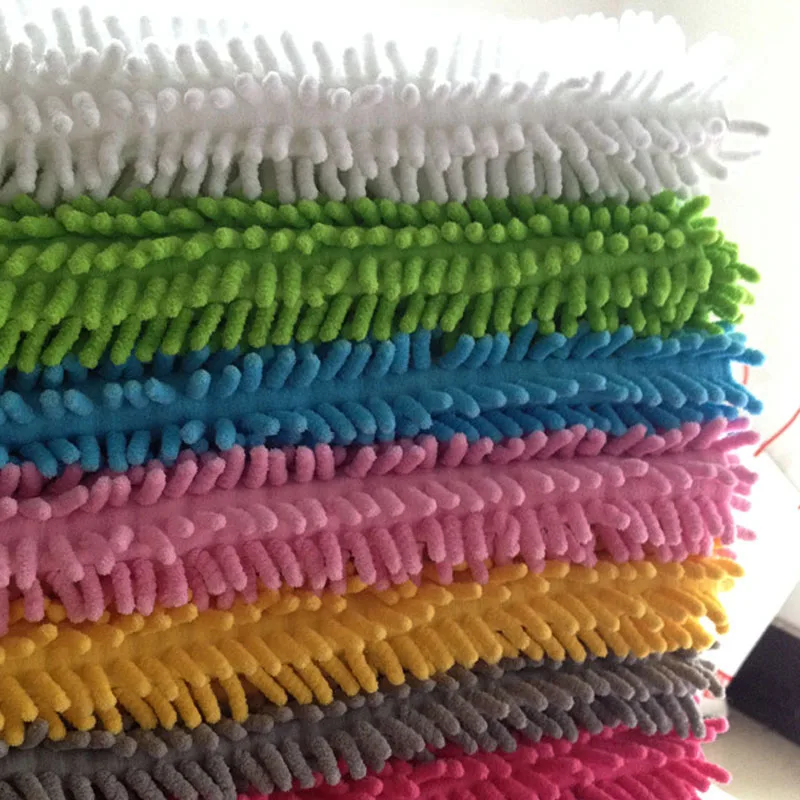 

50cm * 105cm Chenille Fabric Home Textile Water Absorbency Carpet Rugs bathroom bath mat kitchen carpet Material