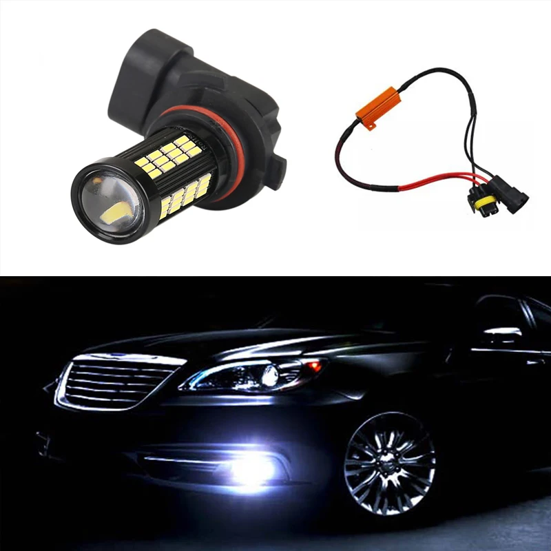 

1X H8 H11 LED canbus 4014 Bulbs Reflector Mirror Design For Fog Lights No Error For Mercedes Benz W211 W212 W164 W221