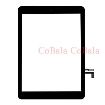 

100Pcs FreeDHL For iPad Air 1st Gen A1474 A1475 A1476 9.7" LCD Outer Touch Screen Digitizer Front Glass Panel+Button+Adhesive