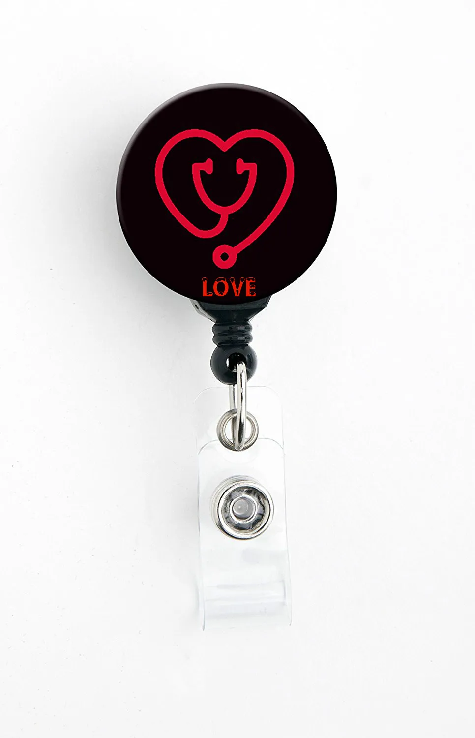 

Stethscope Retractable id badge reel 10pcs/lot