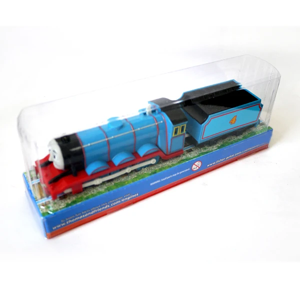 

T0b Electric Thomas and friend Gordon wtih a carriage Trackmaster engine Motorized train Chinldren kids toys with package