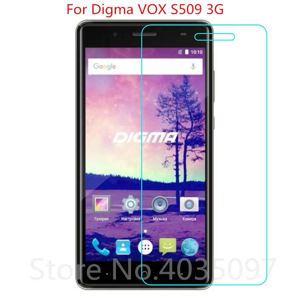 2.5D 9H закаленное стекло для Digma VOX S509 3g стекло на телефон пленка защитная пленка для экрана для Digma VOX S509 3g стекло