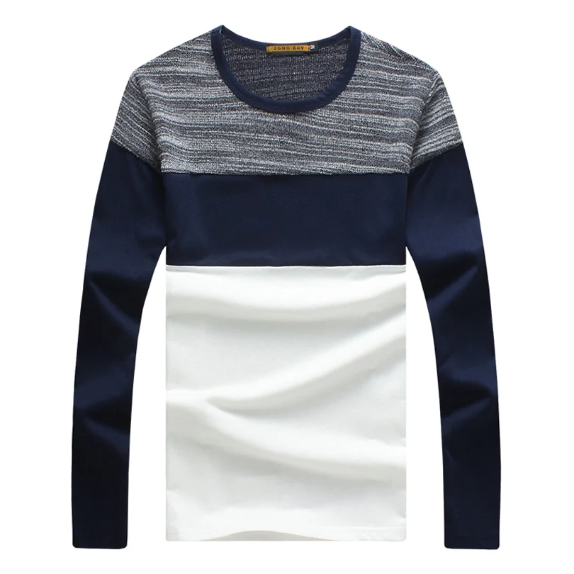 New Design Men T shirt 2016 Autumn Fashion Long Sleeve