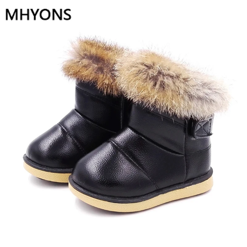 Buy MHYONS Boots Soft Nap Kids Boot Girls Slip