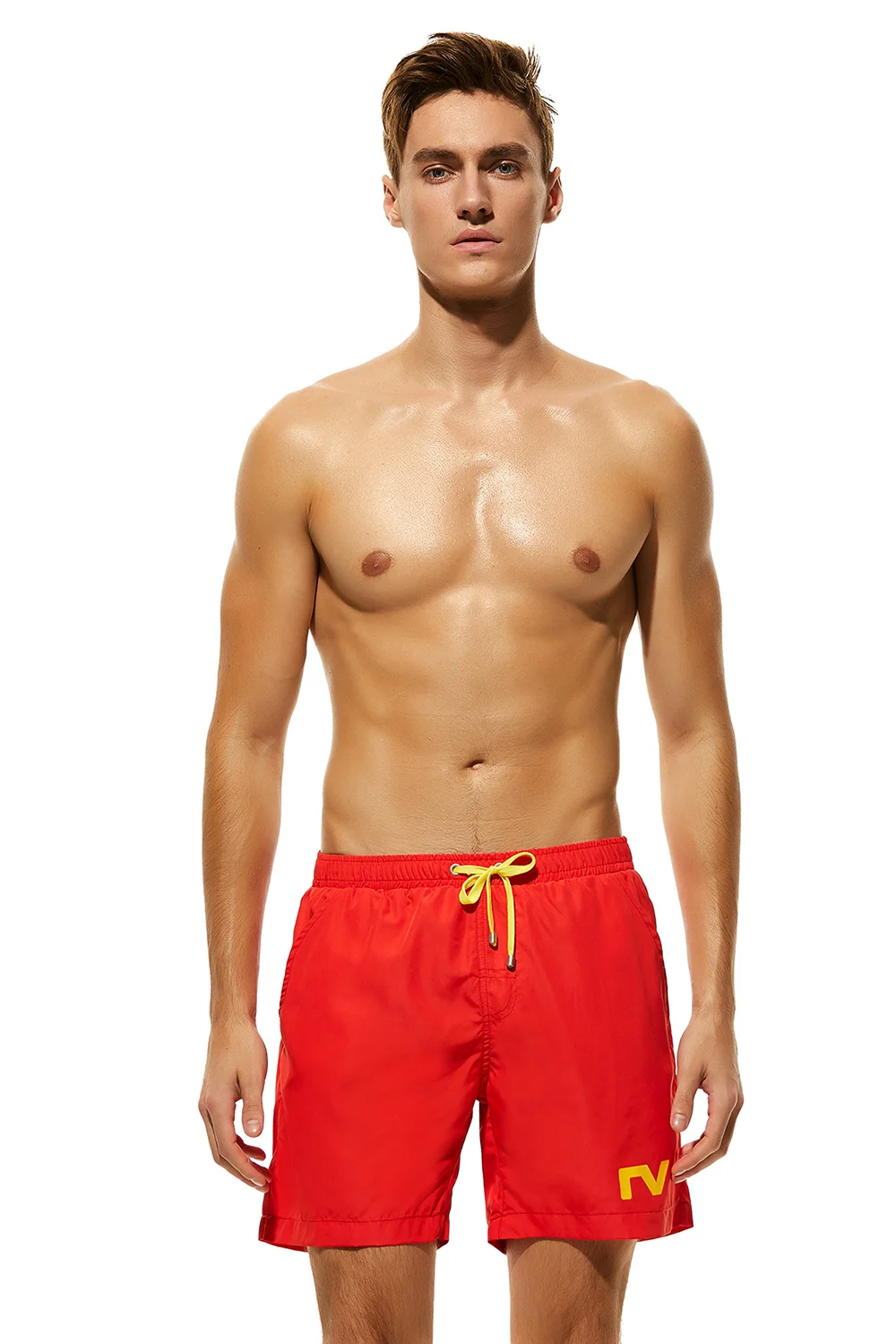 Новые быстросохнущие пляжные шорты для мужчин, летние пляжные шорты для серфинга, Шорты для плавания, Повседневная Домашняя одежда, шорты