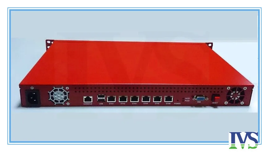 Высококлассные Аль передней панели 1U 6 GbE LAN маршрутизатор сервер/сервер брандмауэр viop системы