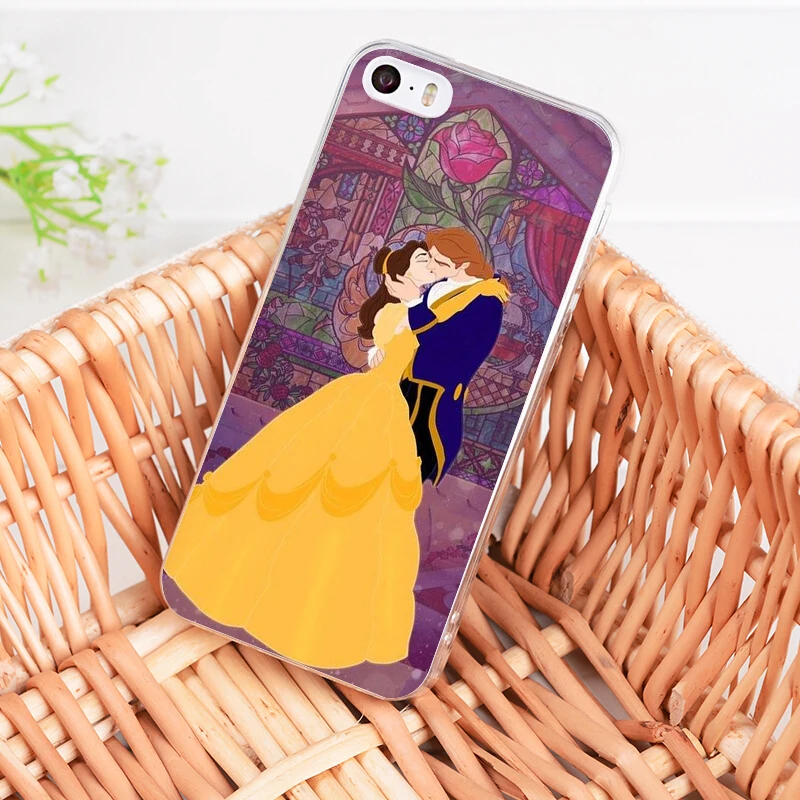 MaiYaCa для iphone 7 6 X XR XS MAX чехол beauty Beast Rose Princess Art CoquePhone чехол для iphone 8 6S Plus 5s SE