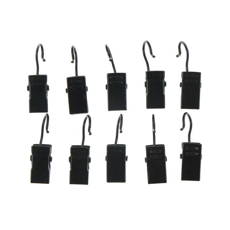 10 шт./комплект зажимы для штор из нержавеющей стали|clothes pegs|stainless pegsstainless steel clothes pegs
