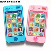 Free shipping children's educational simulationp music mobile phone 4G the latest version of russian language Baby phone WJ026