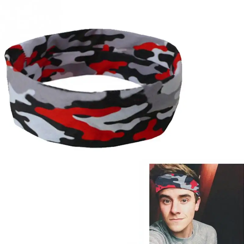 

Unisex Elastic Sport Headband Fitness Yoga Sweatband Men Women Outdoor Gym Running Tennis Basketball Wide Fitness Hair Accessor