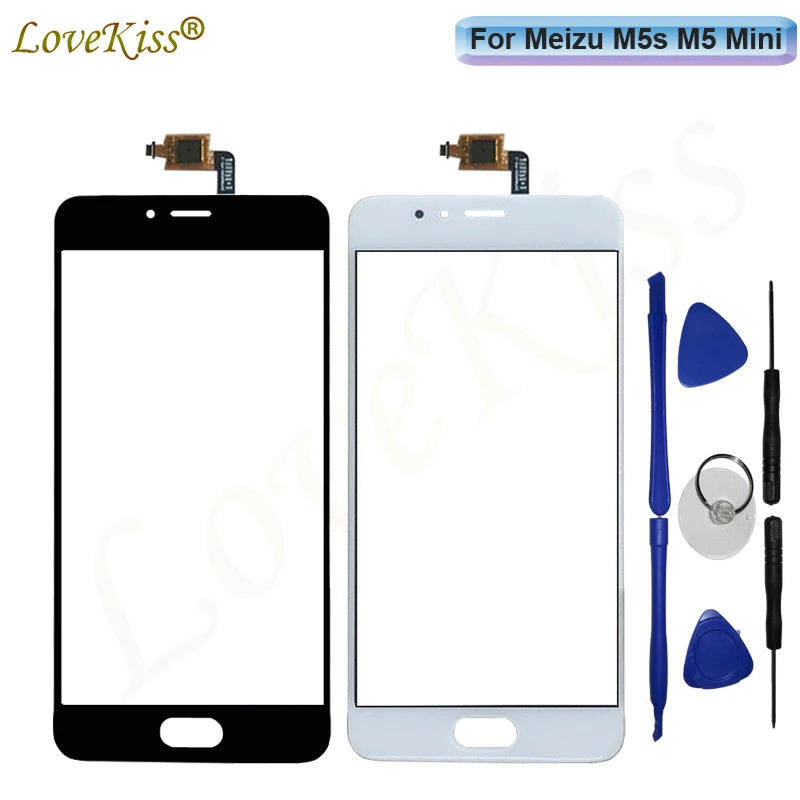 

M5S M5 Mini Touchscreen Front Panel For Meizu M5S M5 Mini M5mini Touch Screen Sensor Digitizer LCD Display TP Glass Replacement