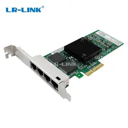 LR-Link 9704HT четырехпортовый гигабитный Ethernet Lan Карта 10/100/1000 Мб PCI Express сетевая карта Intel 82580 I340-T4 E1G44HT Совместимость