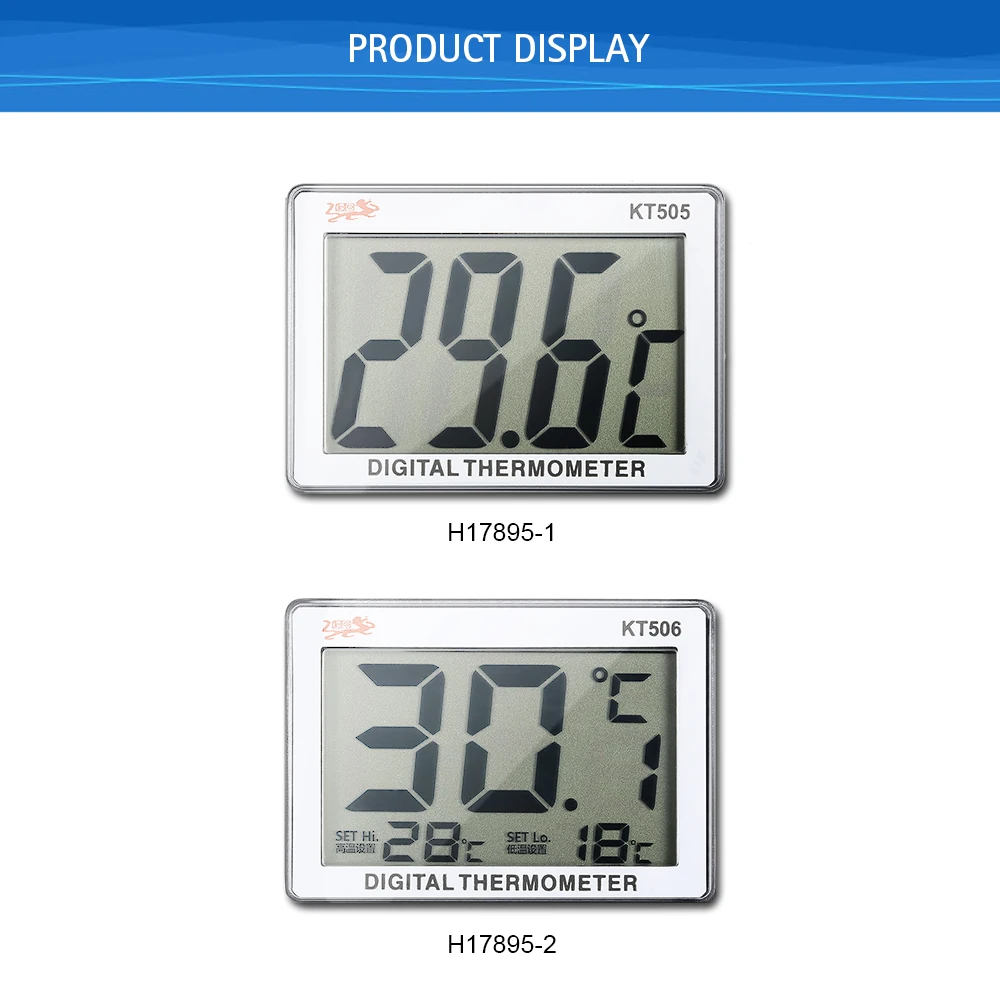 Цифровой термометр для аквариума с ЖК-дисплеем, термометр для воды и погоды, измеритель температуры воды 0C~ 37C
