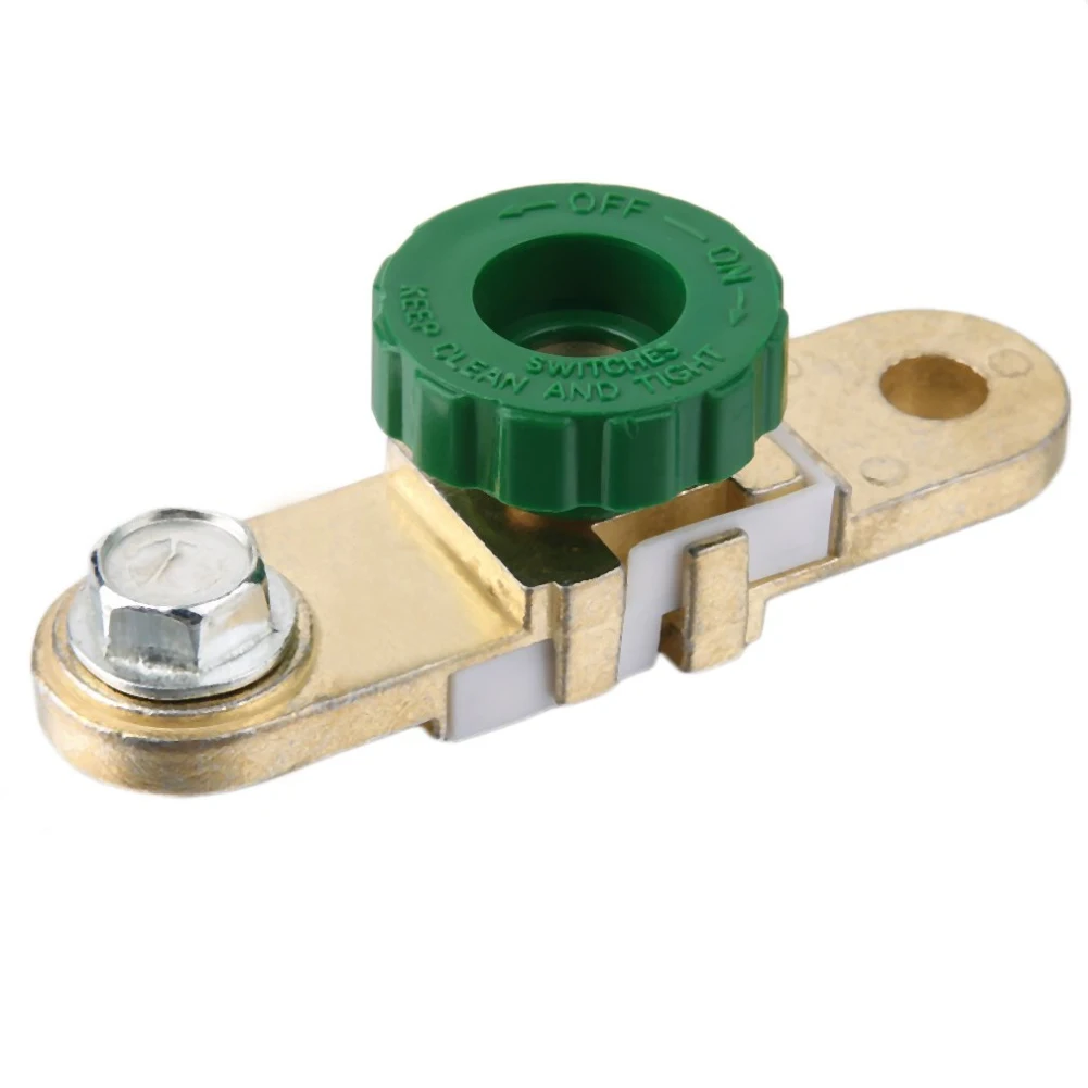 

New Car Motorcycle Battery Terminal Link Quick Cut-off Switch Rotary Disconnect Isolator Car Truck Auto Vehicle Parts