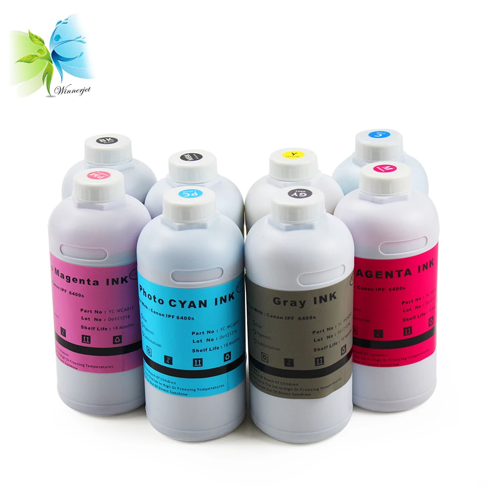 Refill waterproof Pigment ink For Canon IPF6400S printer in Ink Refill