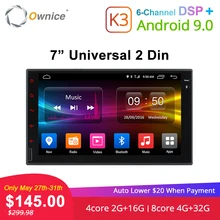Ownice K1 K2 K3 Octa 8 Core Android 2G RAM 32GB ROM Support 4G LTE SIM Network Car GPS 2 din Universal car Radio dvd player