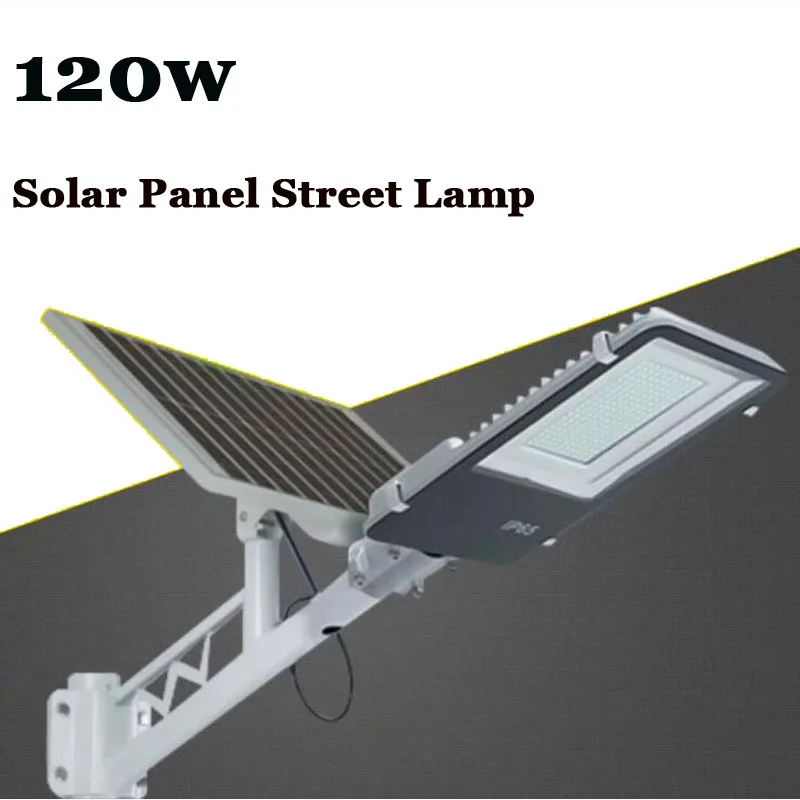 10PC 120W Solar Krachtige Afstandsbediening Solar LED Straat Lamp Weg Licht Outdoor Waterdichte Tuinpad Spot Muur emergency Lamp