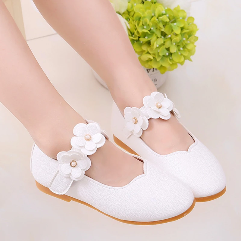 girls white party shoes