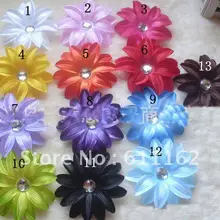 Лилии цветок волос Детские волосы украшают цветок Детские Волосы Девушки банты 60 шт