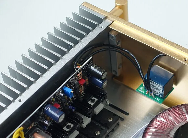 Готовый Hi End A2 усилитель 2 0 канальный стерео высокой мощности в алюминиевой