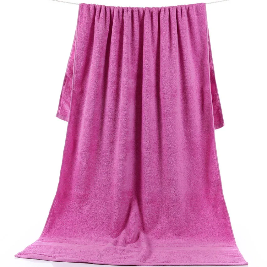 Purple 90*180 см большой плотное полотенце для душа хлопок Ванная комната Душ Полотенца для дома и гостиниц для взрослых многоцветный toalla де ducha toalha - Цвет: Purple