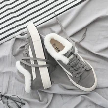 Новинка года; стильные зимние ботинки; женская кожаная зимняя обувь; Зимние ботильоны; ботинки; женские ботинки; zapatillas mujer