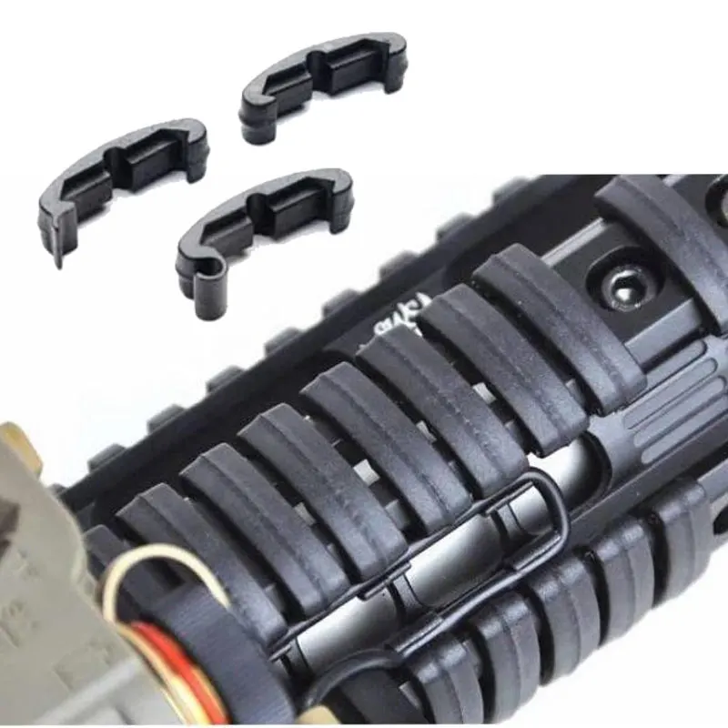 

60 PCS Larue Handguard Tactical Index Clips Rifle System Handguard Picatinny Quad Rail Covers