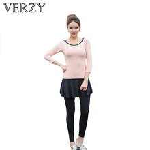 Тонкий Костюм Для Женщин лосины футболка женская спортивные костюмы женские Женщины Тренажерный зал Юбки Женские Брюки Дышащий Упражнение 3 Четверти Рукав Рубашки Открытый Эластичный