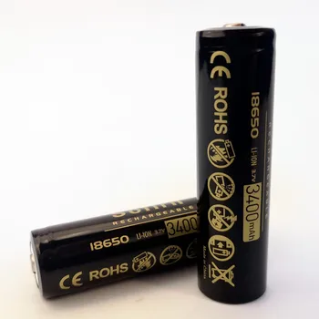 

Sofirn Rechargeable Lithium 18650 Battery 3400mAh Real Capacity 3.7V 3C 10A Li-ion Battery Cell Suit For Flashlight E-cigarette