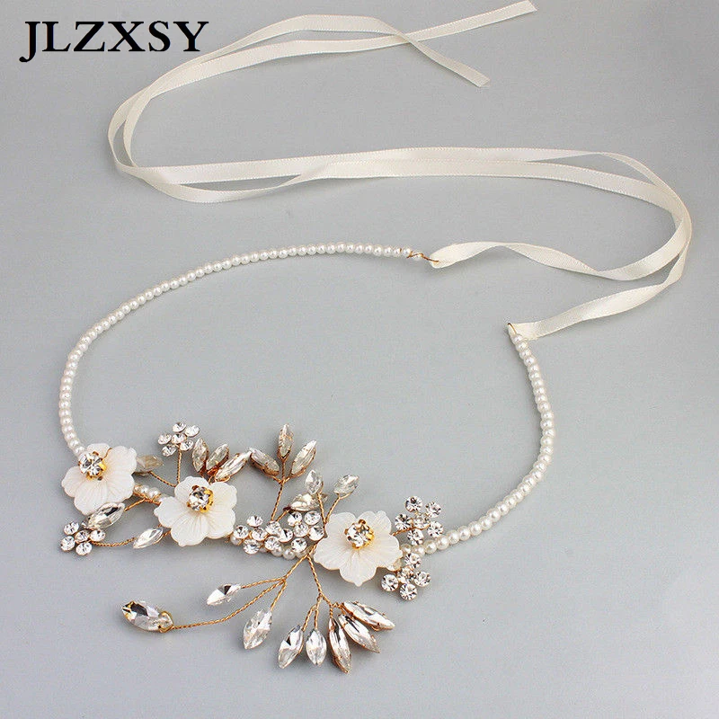 pearl ribbon headband