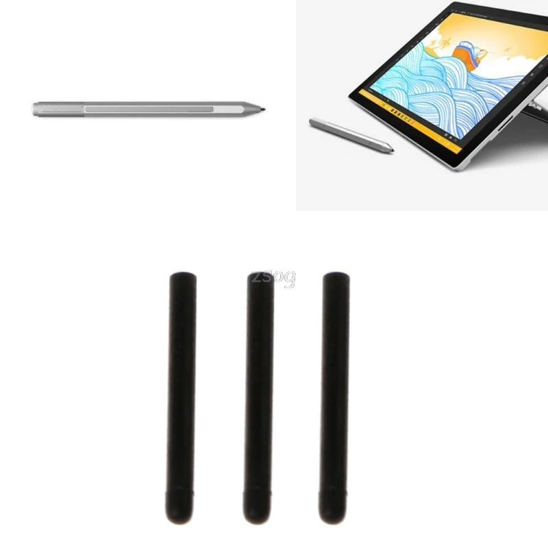 

3pcs Scratch-proof Replacement Touch Stylus Pen Tip For Microsoft Surface Pro 4 JUN01 dropship